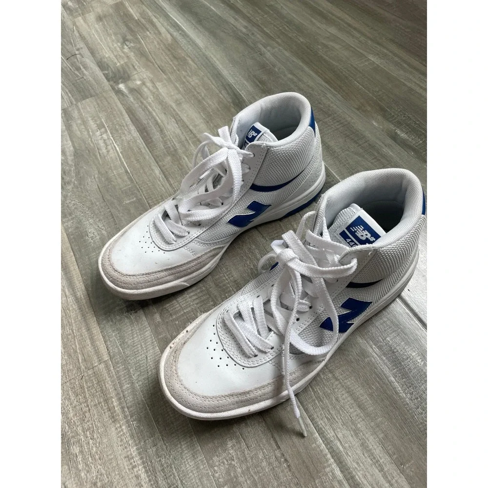 New Balance Numeric 440 High White Royal Blue Skate Shoes NM440HLO Men 6.5 Wmn 8